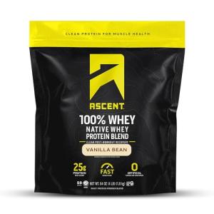 Ascent 100% Whey Protein Blend - Vanilla Bean