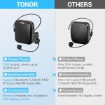 Bluetooth Voice Amplifier with Wireless Headset Mic