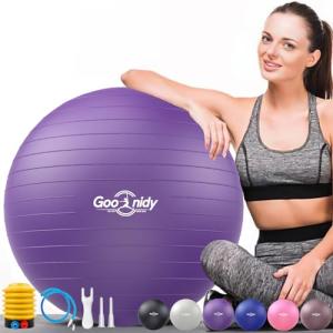 Anti-Burst Yoga Ball for Exercise and Therapy