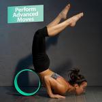 URBNFit Yoga Wheel for Stretching and Flexibility