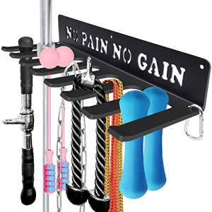 Heavy-Duty Wall-Mounted Gym Gear Organizer