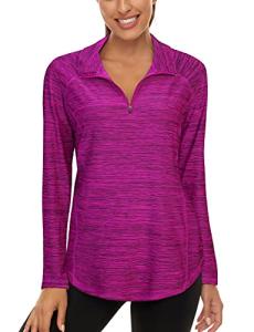 LURANEE Women's Stretchy Long Sleeve Workout Shirt
