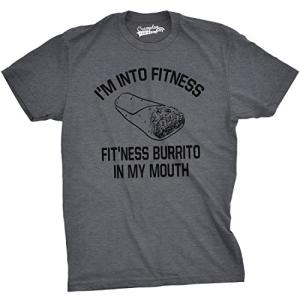 Funny Fitness Burrito T-Shirt for Men