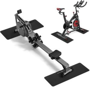 TOBWOLF Non-Slip Rowing Machine Mats - 2 Pack