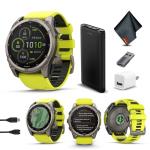 Garmin Fenix 8 Solar GPS Smartwatch Bundle