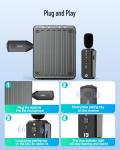 SHIDU Wireless Lavalier Microphone System for Instructors