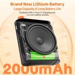 Wireless Voice Amplifier with Lavalier Mic for Teachers