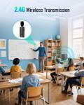 SHIDU Wireless Lavalier Microphone System for Instructors