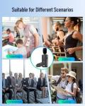 SHIDU Wireless Lavalier Microphone System for Instructors