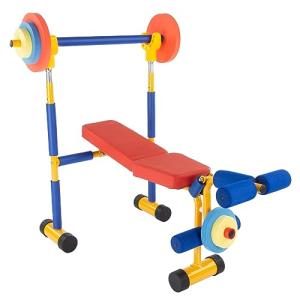 Kids Weight Bench Set for Beginner Exercises