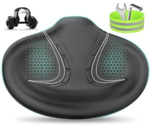 Bluewind Oversized Noseless Bike Seat Cushion
