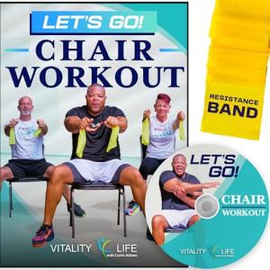 Chair Exercises for Seniors DVD with Resistance Band