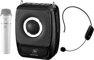 SANMIC Portable Voice Amplifier with 2 Wireless Mics