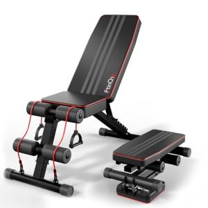 FitinOne Adjustable Weight Bench for Home Gym