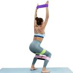 Green Resistance Bands for Yoga and Pilates