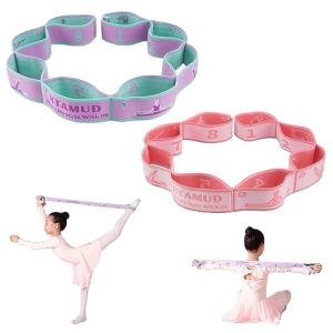 Kids Stretching Strap Set with 8 Loops