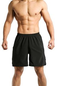 Ultra Lightweight Men's Workout Shorts – Black