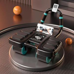 Ab Wheel Roller with Elbow Support - Core Workout