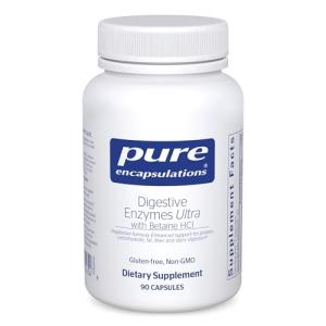 Pure Encapsulations Vegetarian Digestive Enzymes - 90 Capsules