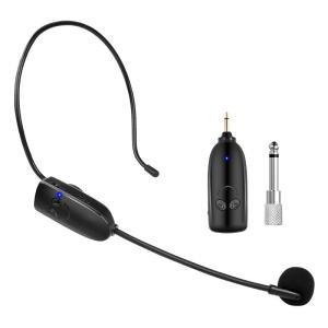 HUACAM 2-in-1 Wireless Microphone for Fitness & Events