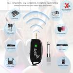 Wireless Microphone Headset with Handheld Mic Combo