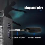 HUACAM 2-in-1 Wireless Microphone for Fitness & Events