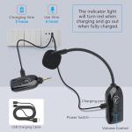 Dual Wireless Microphone Headset for Home Gym