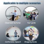 HUACAM 2-in-1 Wireless Microphone for Fitness & Events