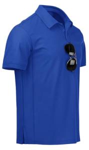 Men's Dri-Fit Polo Shirts for Summer Workouts