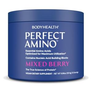 BodyHealth PerfectAmino Powder - Mixed Berry Energy Drink