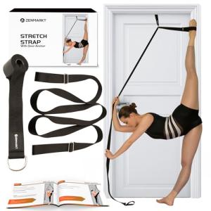 Stretching Strap with Door Anchor for Flexibility