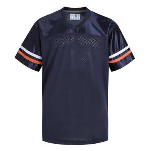 Navy Blue Football Jersey for Workout and Training