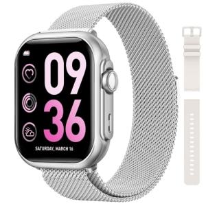 Smart Fitness Watch with Heart Rate & Sleep Tracking