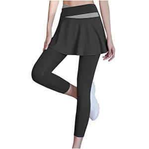 High Waisted Skirted Leggings for Women