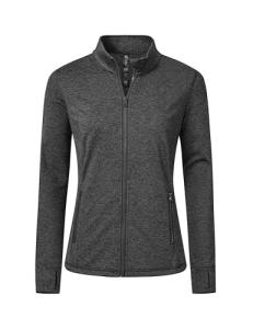 MoFiz Women's Lightweight Zip-Up Warm-Up Jacket