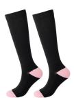 JIAXCOMFOR Compression Socks - Pink, 20-30 mmHg