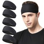 Acozycoo 5-Pack Men's Sports Headbands