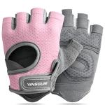 VINSGUIR Breathable Workout Gloves for Gym Training