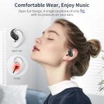 Bluetooth Open Ear Sports Headphones, 36H Playtime