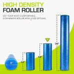 ProsourceFit 18-Inch Firm Foam Roller for Recovery