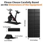 Non-Slip Treadmill Mat for Carpet and Floors