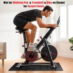 Non-Slip Treadmill Mat for Carpet and Floors