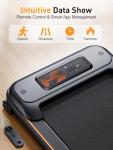 Portable Walking Pad Treadmill with App and Incline