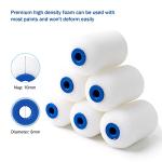 Mini Foam Paint Roller Kit - 10 Pack