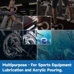 Silicone Treadmill Belt Lubricant Kit, 100% Pure