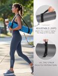 Adjustable Yoga Mat Carrier Strap - Black