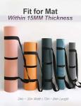 Adjustable Yoga Mat Carrier Strap - Black