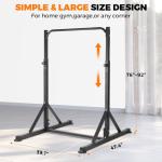 Adjustable Power Tower Pull Up Station