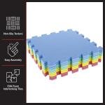 Stalwart Interlocking Nontoxic Foam Exercise Mats
