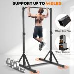 Adjustable Power Tower Pull Up Station